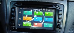 Car Multimedia Radio CD, SD, Player, Phone, 4GB RAM, 64GB ROM, for Mercedes Benz