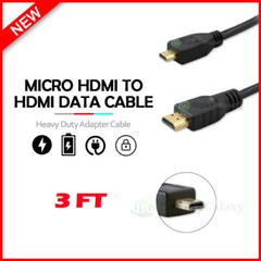 Micro HDMI to HDMI Cable Adapter Converter 4K GoPro HERO 7 6 5 4 3 Camera 60Hz
