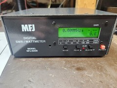 MFJ-826B Digital SWR / Wattmeter ! 1.8 to 54Mhz , 1500watts ! ! Very Nice !