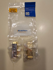 Cable Matters 2-Pack 2.4 Ghz 3 Way Coaxial Cable Splitter F-Connector