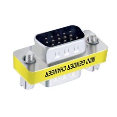 3 Pack VGA Connector Female To Female Gender Changer Adapter Coupler