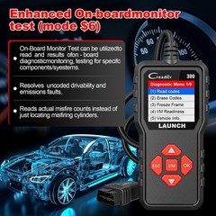 LAUNCH CR300 Car Engine Diagnostic Scanner OBD2 Fault Code Reader Tool CAN EOBD&