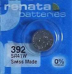 Renata 392 Button Cell Watch 1.55V Battery 1 Pc