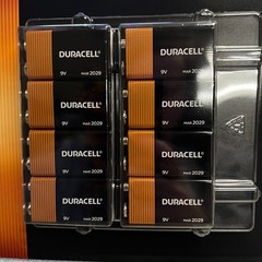 Duracell Coppertop 9V Alkaline Batteries 9 Volt – 8 Pack X 2 NEW SEALED