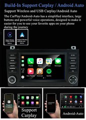 7″ Stereo Radio For Mercedes SLK200 SLK250 SLK300 SLK350 SLK55 R171 with Carplay