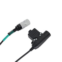 High Quality 90cm 6Pin U94 Headset Connector PTT For PRC152/PRC148 For TAC-SKY