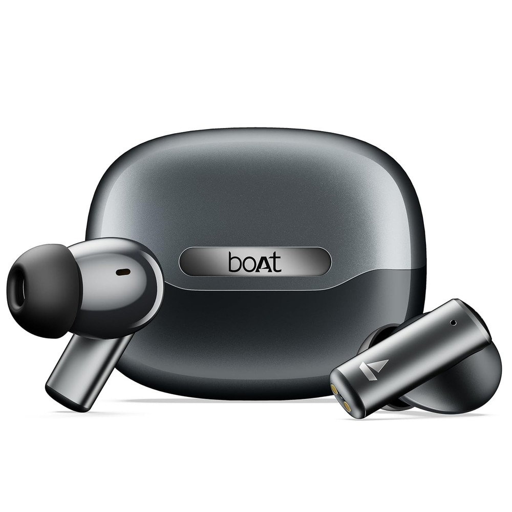 Boat Airdopes Prime 701 ANC, 46dB Hybrid ANC, 50Hr Battery, Real Spatial Audio,M