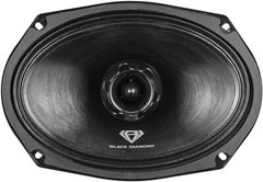 Black Diamond 6×9″ Mid-Range Loudspeaker with Built-in Bullet Tweeter DIA-XT69