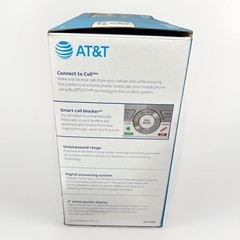 AT&T 3-Handset Answering System with Connect to Cell DL72350