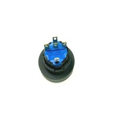 12V 22mm RED LED Marine Car Stainless Steel Hazard Lights Push Button Switch USA