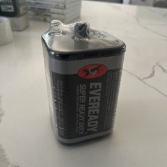 EVEREADY 6V Battery Super Heavy Duty 6 Volt Battery BRAND NEW & FACTORY SEALED!