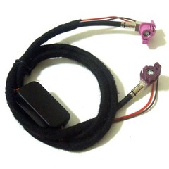 4+2 Core FAKRA HSD LVDS voltage Reduction Cable 0.8m For BMW NBT/EVO Host Screen