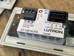 Lutron At-Nb-None Q26SM 2 Button +L/R Keypad Lot Of 5 Units