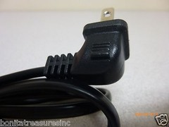 New 6 FT foot Feet angled AC power cord figure 8 2 prong For TV LED Television