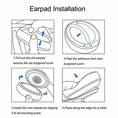 Ear Pads Pad Sponge Cushion Replacement For Beats Studio 2.0 3.0 Wireless Wired