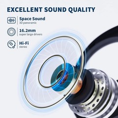 New PSIER SP05 Open Ear Bluetooth Headphones Earbuds, 40 Hours, Bluetooth 5.3