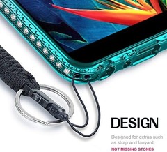 For iPod Touch 5th 6th 7th Gen Case Liquid Glitter Bling Cover +Screen Protector