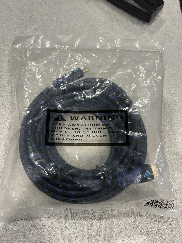 30ft. Aurum Ultra Series High Speed HDMI Braided Nylon Shielded Cable