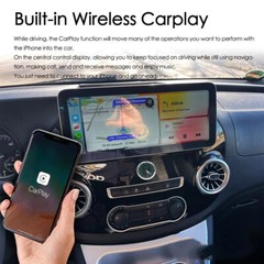 NEW 12.3″ HD Car Radio GPS Navigation Android 6+128GB For 14-22 Benz Vito Metris