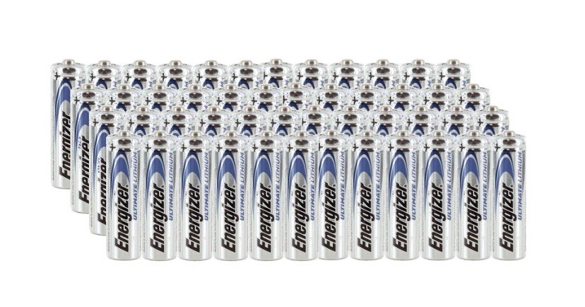 Energizer Ultimate Lithium AA Batteries 48 Pack FACTORY BRAND NEW EXP 2039-2049