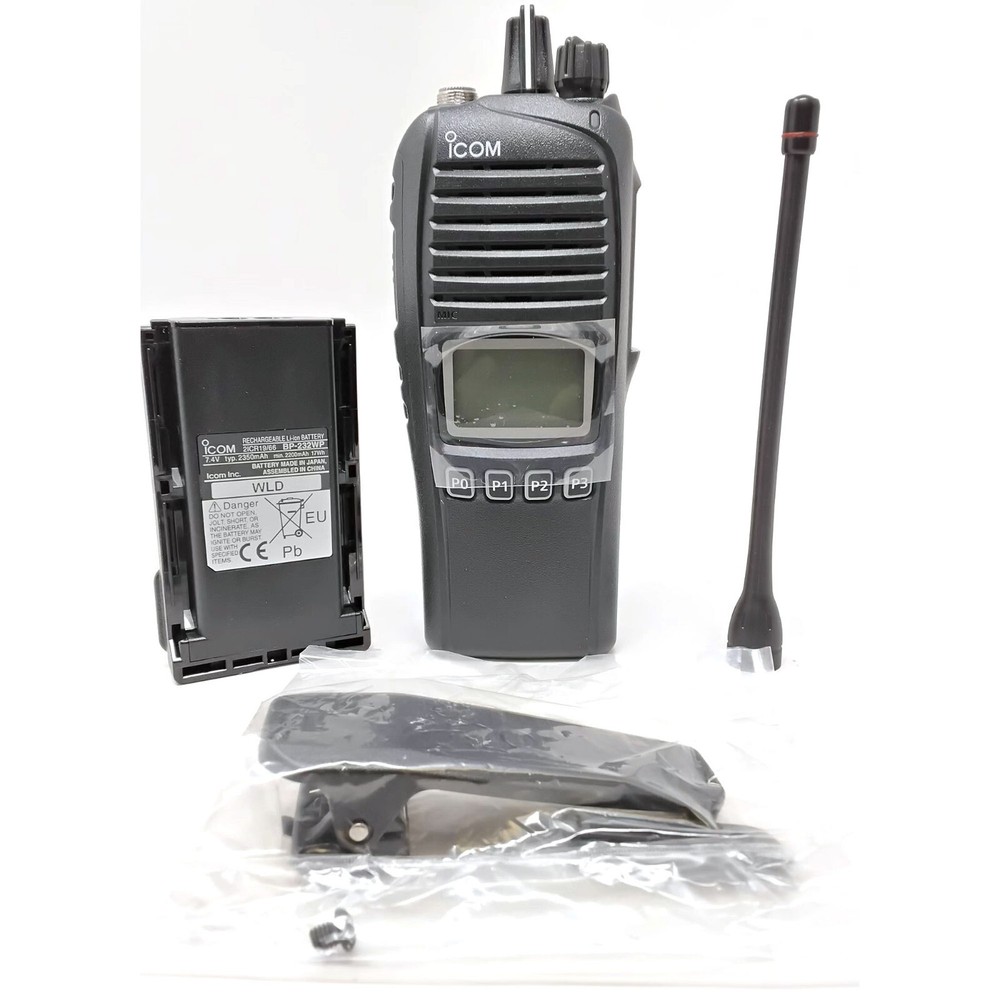OEM Icom F4261DS-65 400-470 MHz UHF IDAS Digital Handheld with GPS Waterproof
