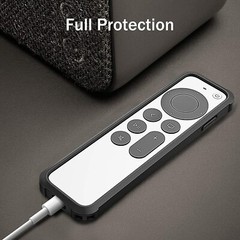 Shockproof Remote Case for Apple TV Siri Remote 2022 2021 TPU Anti Slip Cover