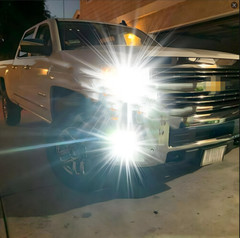 For GMC Sierra 1500 2500 1999-2006 C/K Pickup 6500K LED Headlight High/Low Bulbs