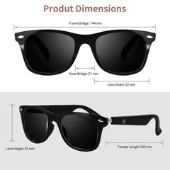 AI Smart Glasses for Men Women, Real-Time Translation Glasses with ChatGPT, W…