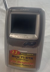 Casio TV-890B Mini Hand Held Television Battery Operated w/Pull-Out Antenna