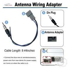 20Pin Car Radio Wiring Harness for Honda 1998-2010 Acura 1999-2008 with Radio