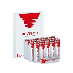 Bevigor Lithium Batteries AA Size, AA Battery 24Pack, 3000mAh Double A Batter…