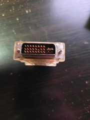 DVI-I Dual Male to VGA Female Video Adapter computer pc HDTV LCD TV