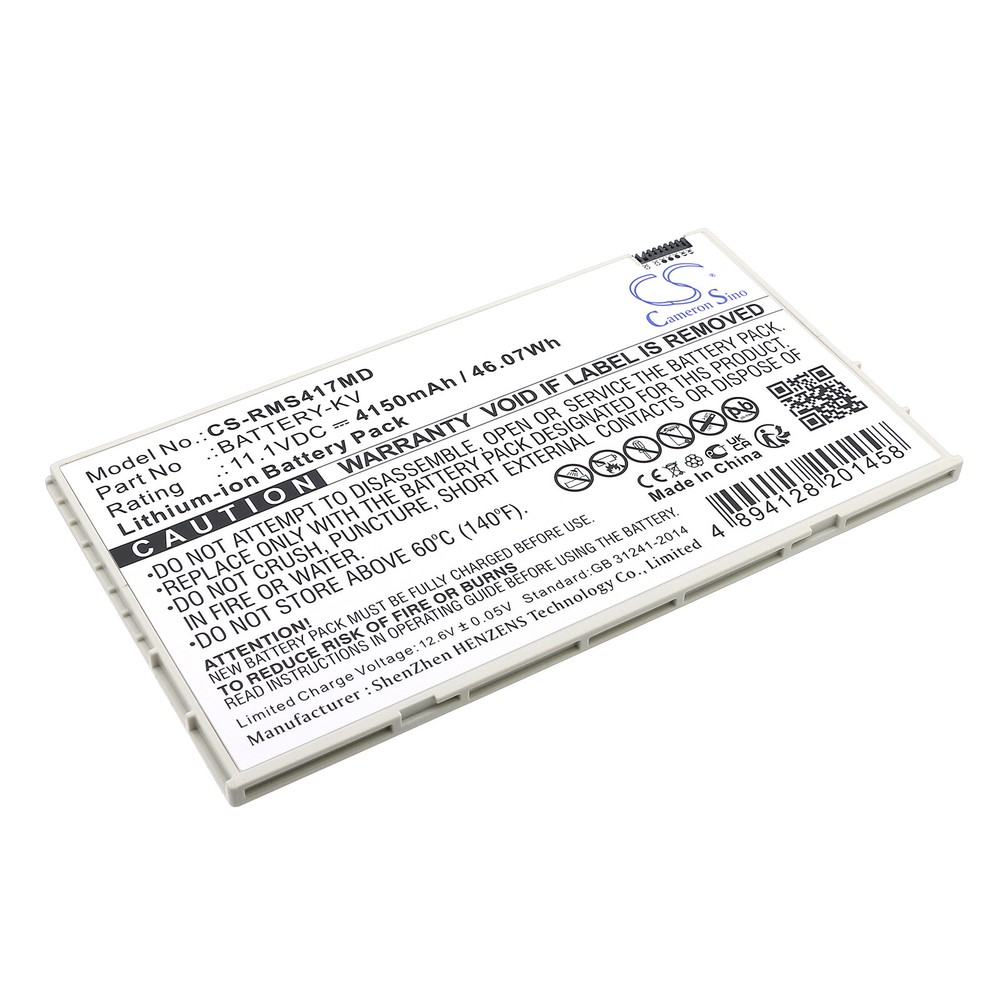 Battery for iRay Mars1417V,Mars1417V Flat Panel Detector,Mars1417V-TSI 4150mAh
