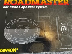Roadmaster Car Stereo Speakers 150W 6×9 3-Way Vintage 1994 “LOT OF 2 Pairs”