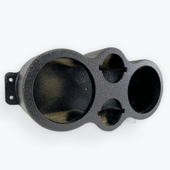 Universal Speaker Panel 2×6.5 2 X Tweters Speaker Pod Enclousure Box