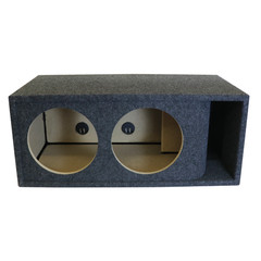 15″ Dual Kerf-Vented Enclosure- all 3/4 inch USA built Subwoofer Enclosure Preci