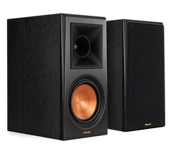Klipsch RP-600M Ebony (Pr) Bookshelf Speakers (Open Box) Damaged Box