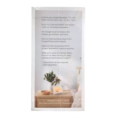 Google Nest Hub 2nd Gen – Smart Home Display with Google Assistant – Chalk