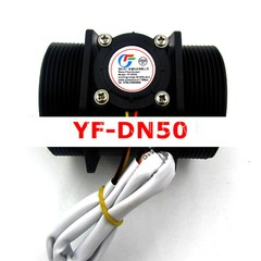 1PC YF-DN50 water flow sensor YF-DN40 turbine flowmeter 1.5 inch 2 inch tube