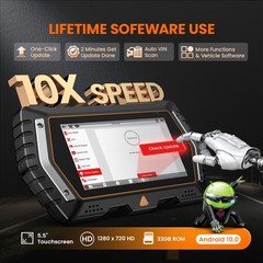 Automotive ABS SRS Engine Transmission Diagnostic OBD2 Scanner Code Reader Tool