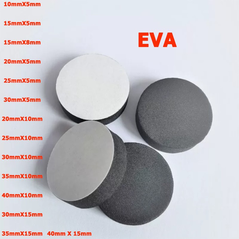 10mm – 40mm Speaker Shock Absorbing Foot Mat Anti-slip Pad Self-adhesive EVA Pad