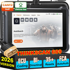 2026 Thinkscan 689 Wire Scanner Lifetime Free Update Full System Diagnostic Tool
