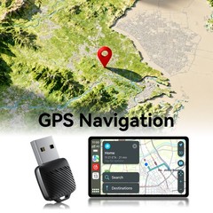 2-in-1 Wireless CarPlay Adapter / Android Auto Dongle, 5.8GHz WiFi Auto