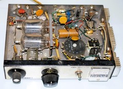 Lafayette HA-250 HAM Amateur Tube Amplifier 6m to 15m 20-54MHz AM FM CW AS IS