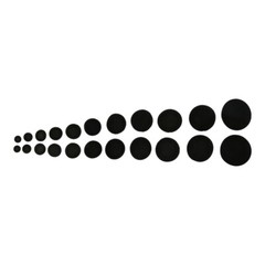10pcs 18/25/35/40/45/50/55mm Headphone Replace Foam Pad Ear Pad Sponge Earplugs