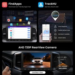 ATOTO 10.1″ Android Car Stereo 2 DIN GPS GenAI AI voice assistant DSP/FM Camera
