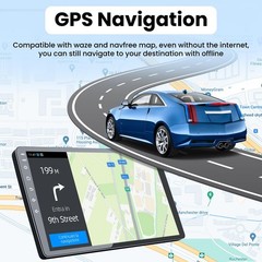 Carplay For 2014-2018 Chevrolet Silverado GMC Sierra Stereo Radio Car GPS Wifi