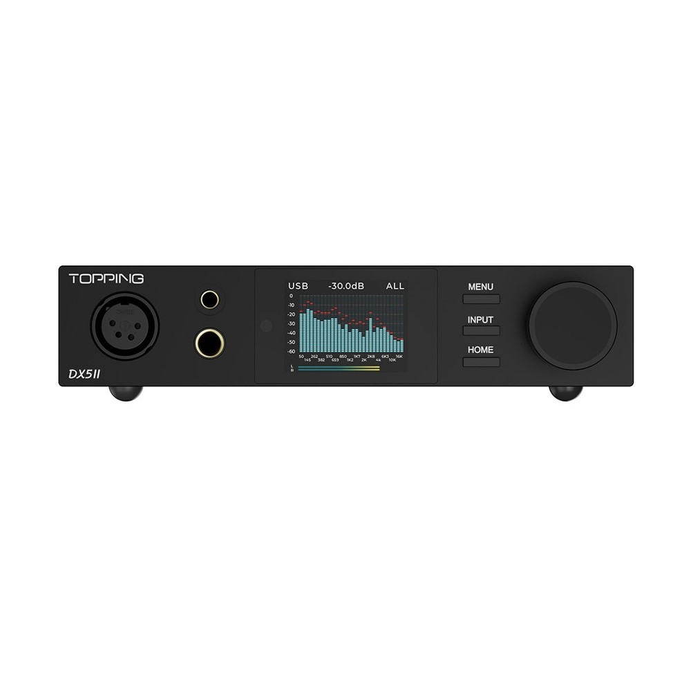 TOPPING DX5 II Fully Balanced DAC & Headphone Amp Combo Dual ES9039Q2M