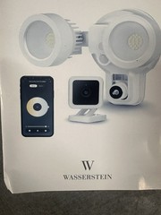 3-in-1 SmartCam Floodlight Charger and Mount for SimpliSafe Noorio B210 Wyze Cam