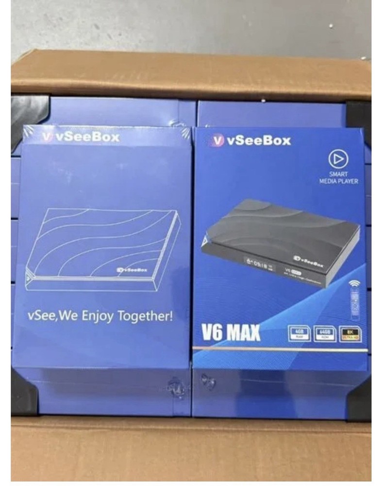 vSeeBox V6 Max Android Media Device – Brand New